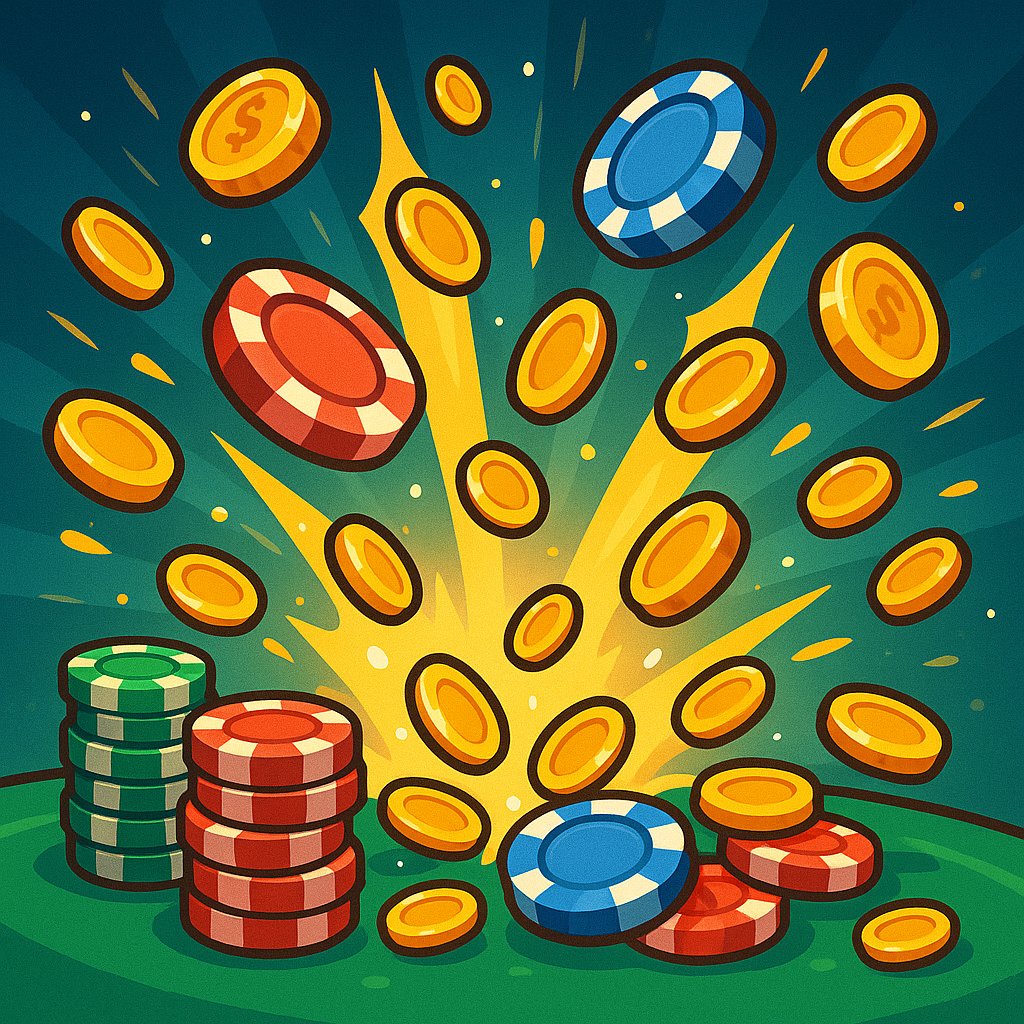 Online card game ကစားသမားများ Poker table တွင် strategy ပြောဆိုနေသော မြင်ကွင်း